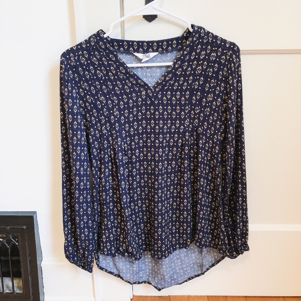 Navy and gold top!